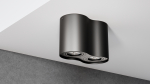 Ceiling spotlight fixture SPOT LENO 2x round black